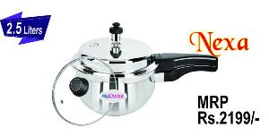 2.5 Liter Nexa Stainless Steel Pressure Cooker