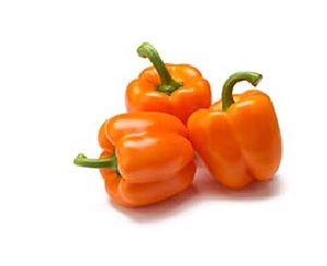 Fresh Orange Capsicum