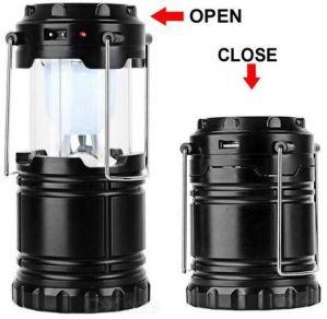 solar camping lantern