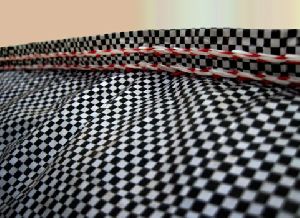 HDPE & PP Checkered Woven Fabric