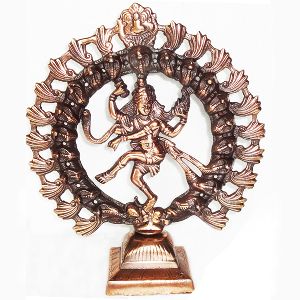 9905 Gun Metal Nataraja Statue