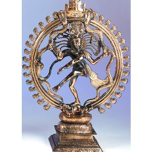 1958 Gun Metal Nataraja Statue