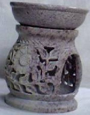 Soap Stone Aroma Lamp - 9929
