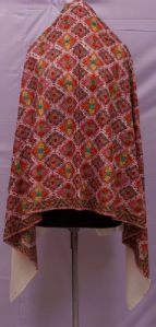 Ladies Cream Pashmina Shawls