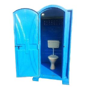 Single Cabinet FRP Eco Friendly Portable Toilet