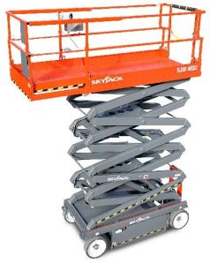 Battery operated Scissor Lifts