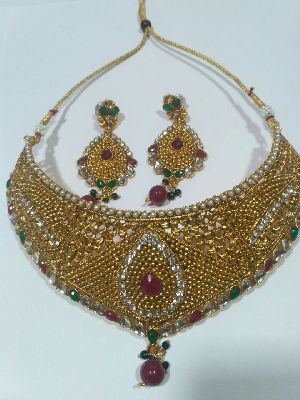 Gold Necklace Set