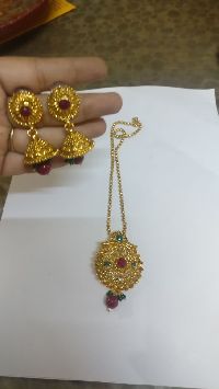 Jhumka Pendant Set