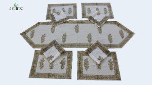 Hand Block Print Table Mats & Runners