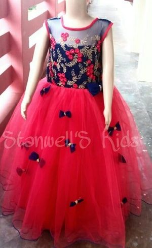 Girls party wear gowns