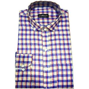 mens casual check shirts