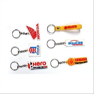 Promotional silicon Rubber Keychains