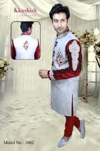 3002 MENS DESIGNER INDO WESTERN SHERWANI