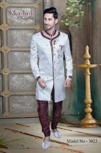 3023 MENS STYLISH INDO WESTERN SHERWANI