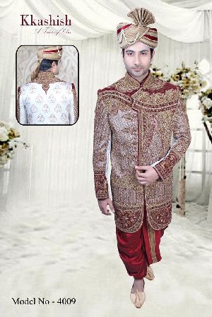 4009 GROOM WEDDING SHERWANI