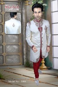 MENS STYLISH INDO WESTERN SHERWANI MODEL NO.3006