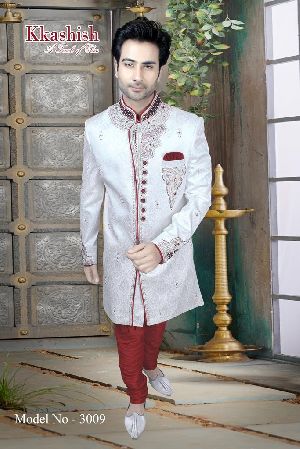 MENS STYLISH INDO WESTERN SHERWANI MODEL NO.3009