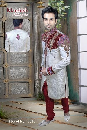 MENS STYLISH INDO WESTERN SHERWANI MODEL NO.3010