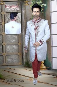 MENS STYLISH INDO WESTERN SHERWANI MODEL NO.3014