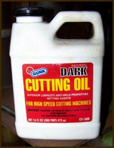 Dark cutting oil