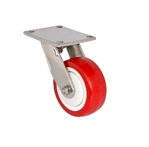 Stainless Steel Caster Plate Type Swivel