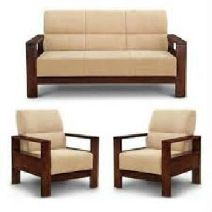 Wooden Sofa Set