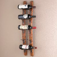 Wall wine rack