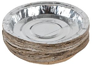Silver Paper Plate 02