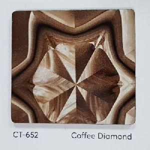 Coffee Diamond Aluminium Partition Panel