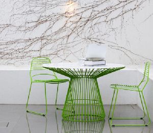 Wire Dining Table Set