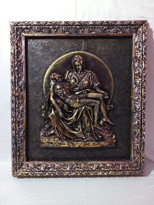 Pieta MN Brass Statue With Frame