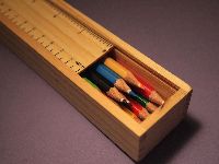 Wooden Pencil Box