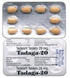 Tadaga 20mg Tablets