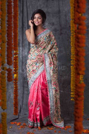 Dupion Silk Sarees