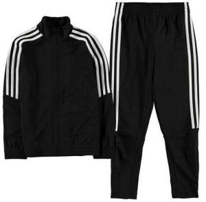 Mens Black Sports Tracksuit