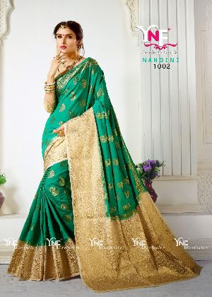 Nandini 1002 nylon silk saree