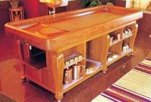 Massage Bed with Storage