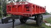 Hydraulic Tractor Trolley