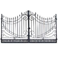 Metal Gate Grill