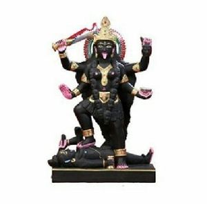 Black Marble Kali Statue