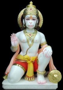 Hanuman Marble Moorti