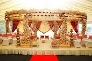 Asian Wedding Fiber Mandap