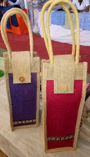 Jute Bottle Bags