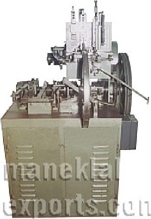 Safety Pin Coiling, Cap Making and Assembling Machine