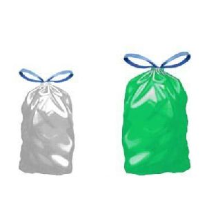 Draw Tape Plastic Garbage Bags