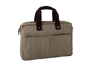 canvas laptop bag with front pocket
