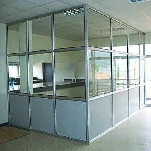 aluminum office partition