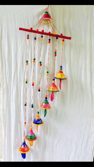 Hanging Clay Wind Chime