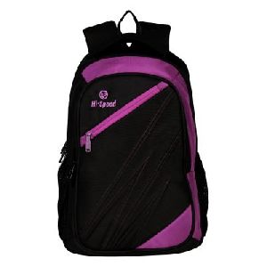 Black and Pink Backpack Bags