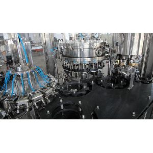 automatic bottling plant